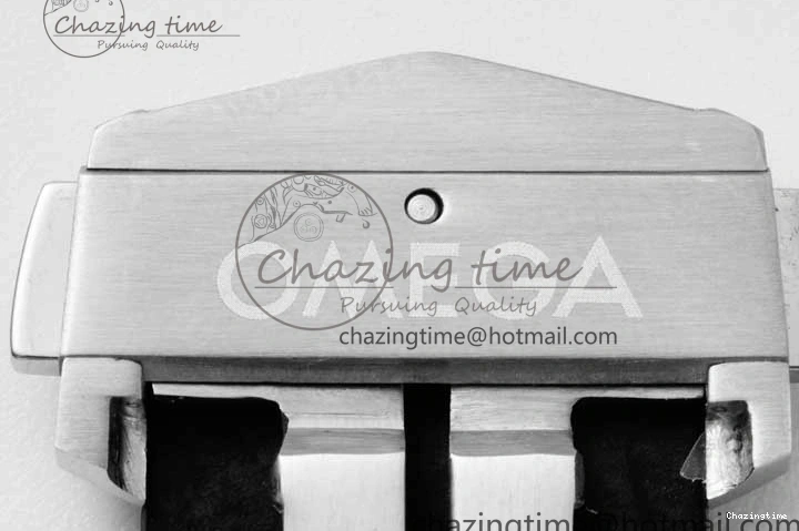 0226 SportInspired Speedmaster Racing Master SS HKF Best Edition Blue Black Dial on Black Rubber Strap A 7817